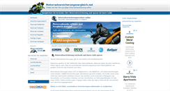 Desktop Screenshot of motorradversicherungsvergleich.net